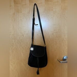 BOTTEGA VENETA Shoulder Bag  suede Vintage Bucket Bag black